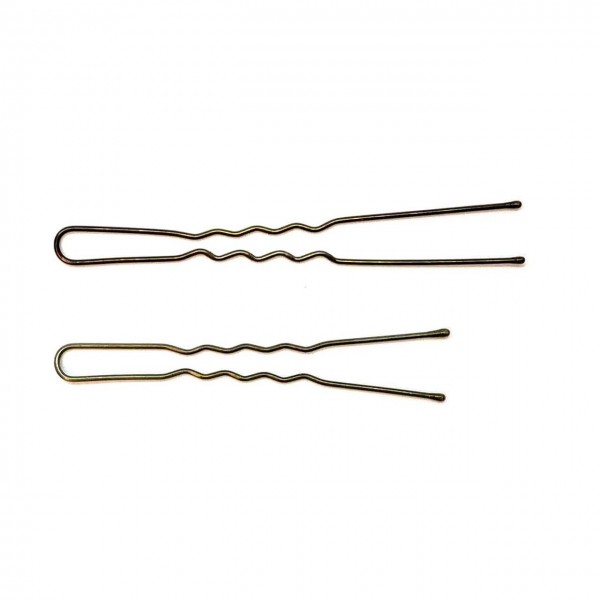 Bobby Pins - Wired Needles Brown 6 | 7 cm - 250 g