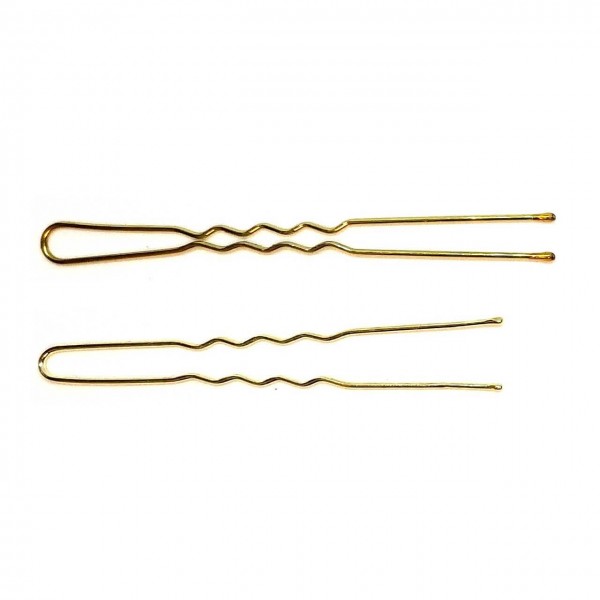 Bobby Pins - Wired Needles Gold 6 | 7 cm - 250 g